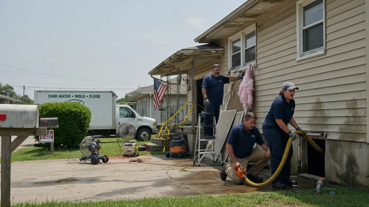 Water Damage Repair in Elmore City, OK near me